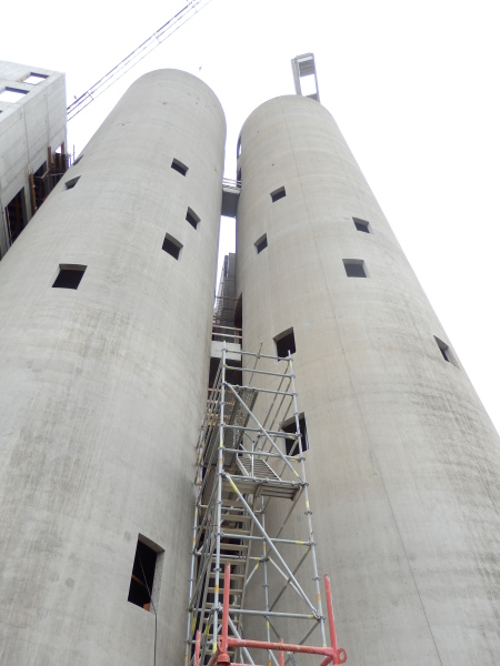 Projet d'Interboring - Les silos de l'ancienne malterie