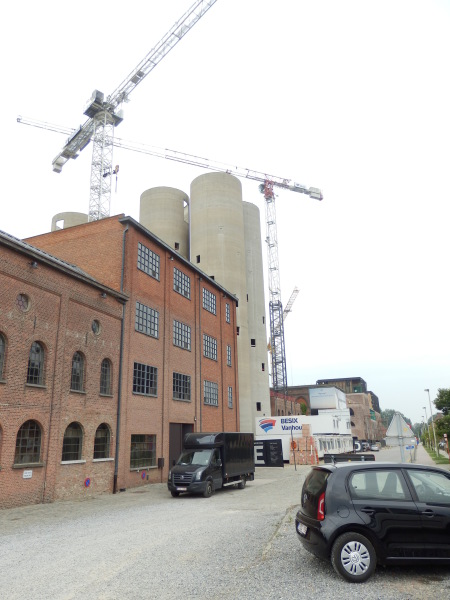 Projet d'Interboring - Les silos de l'ancienne malterie